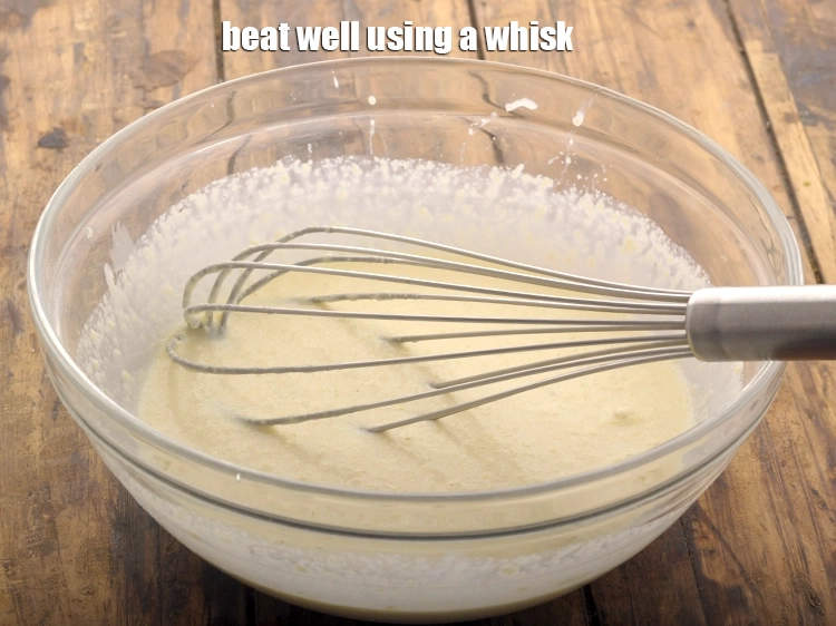 Step 17 – <p>Beat well using a whisk.</p>