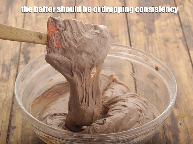 Step 20 – <p>The batter should be of <strong>dropping consistency</strong>.</p>