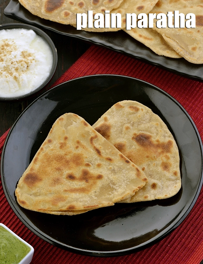 Step 49 – <p><span style="background-color:rgb(255,255,255);color:rgb(0,0,0);">Serve the&nbsp;</span><strong>paratha | plain paratha | basic Punjabi paratha | Indian flatbread |&nbsp;&nbsp;healthy whole …
