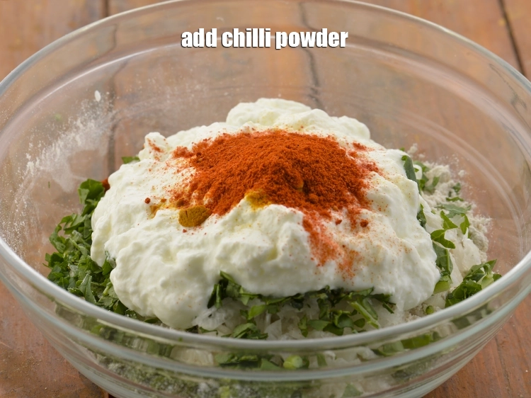 Step 13 – <p>Add the <span style="background-color:rgb(255,255,255);color:rgb(0,0,0);">1 1/2 tsp </span><a href="https://www.tarladalal.com/glossary-chilli-powder-red-chilli-powder-339i"><u>chilli powder</u></a>. Adjust the amount of spices according …