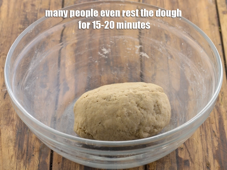 Step 7 – <p>Many people even rest the dough for 15-20 minutes, knead it again using 1/2 tsp …