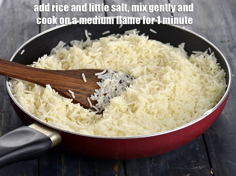 Step 6 – <p><span style="background-color:rgb(255,255,255);color:rgb(0,0,0);">Add the </span><a href="https://www.tarladalal.com/glossary-rice-chawal-533i"><u>rice (chawal)</u></a><span style="background-color:rgb(255,255,255);color:rgb(0,0,0);"> and little </span><a href="https://www.tarladalal.com/glossary-salt-namak-table-salt-418i"><u>salt </u></a><span style="background-color:rgb(255,255,255);color:rgb(0,0,0);">to taste, mix …