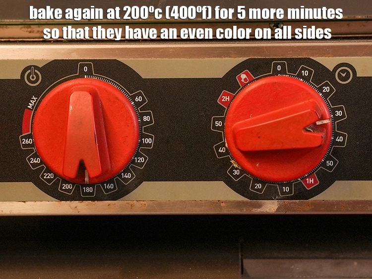 Step 35 – <p><span style="background-color:rgb(255,255,255);color:rgb(0,0,0);">Bake again at 200ºc (400ºf) for 5 more minutes so that they have an …