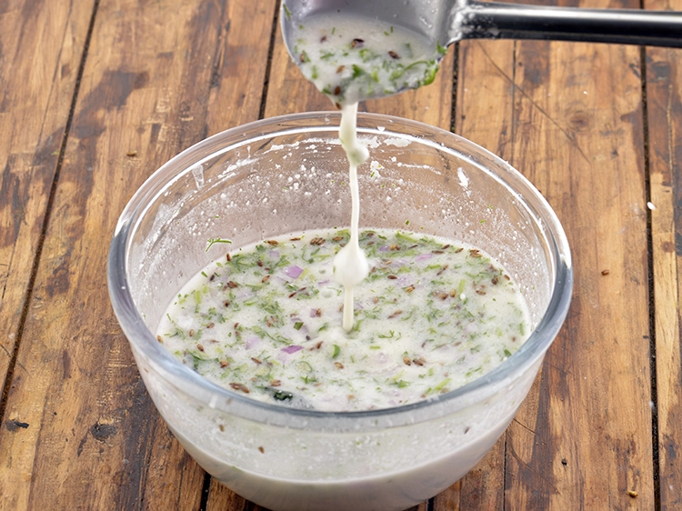 Step 32 – <p>Mix well. <span style="background-color:rgb(255,255,255);color:rgb(0,0,0);">The consistency of the </span><strong>batter</strong><span style="background-color:rgb(255,255,255);color:rgb(0,0,0);"> is also very important, it should …