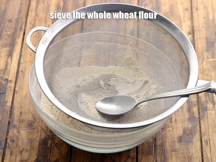 Step 7 – <p><span style="background-color:rgb(255,255,255);color:rgb(0,0,0);">Sift together with the help of a strainer. This breaks down the lumps from …