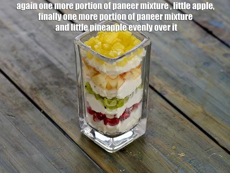 Step 4 – <p><span style="background-color:rgb(255,255,255);color:rgb(0,0,0);">Again one more portion of <strong>paneer mixture</strong> , little finely </span><a href="https://www.tarladalal.com/glossary-apple-seb-54i#ing_2979"><u>chopped apple</u></a><span style="background-color:rgb(255,255,255);color:rgb(0,0,0);">, …