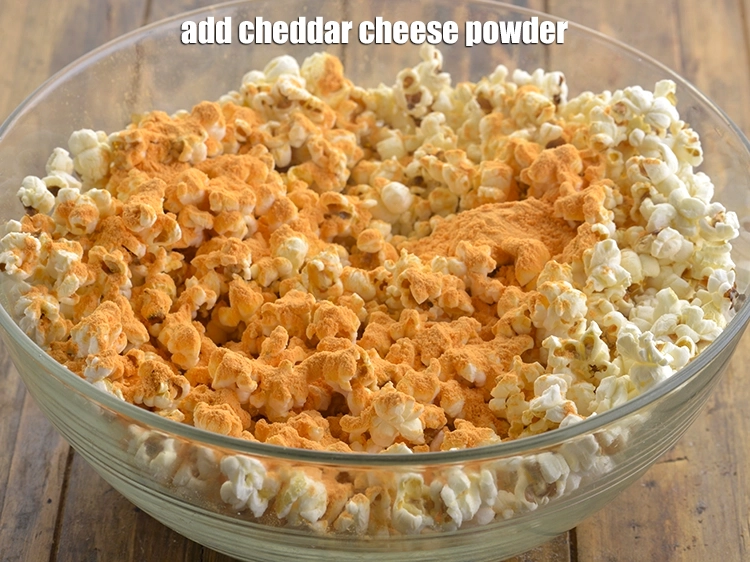Step 8 – <p>Add the <span style="background-color:rgb(255,255,255);color:rgb(0,0,0);">1/4 cup </span><a href="https://www.tarladalal.com/glossary-cheddar-cheese-powder-1902i"><u>cheddar cheese powder</u></a> immediately to this. <span style="background-color:rgb(255,255,255);color:rgb(0,0,0);">readily available …