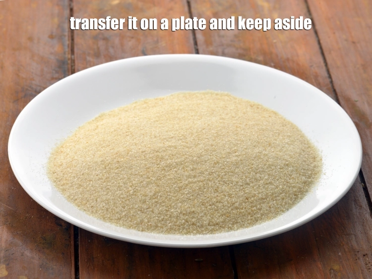 Step 10 – <p><span style="background-color:rgb(255,255,255);color:rgb(0,0,0);">Transfer it on a plate and keep aside.</span></p>