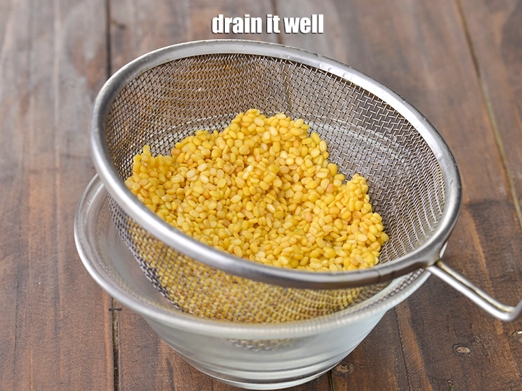 Step 3 – <p><span style="background-color:rgb(255,255,255);color:rgb(0,0,0);"><strong>Drain</strong> it well.</span></p>