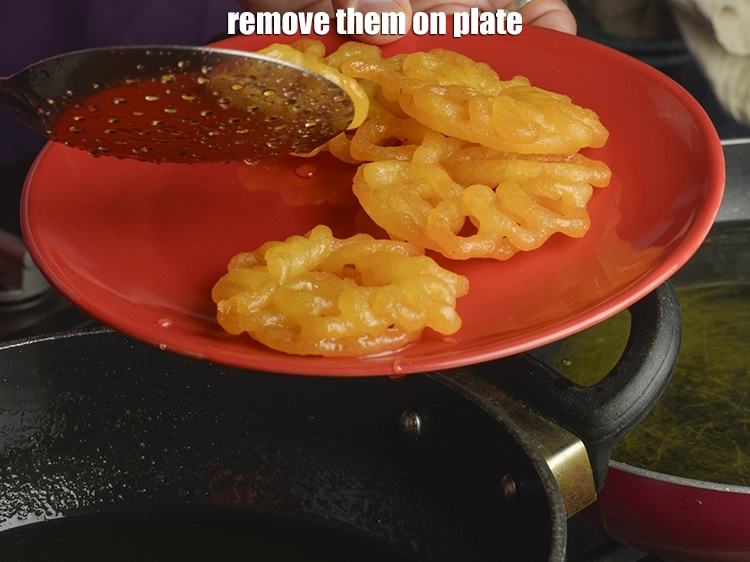 Step 14 – <p>Remove them on plate.</p>