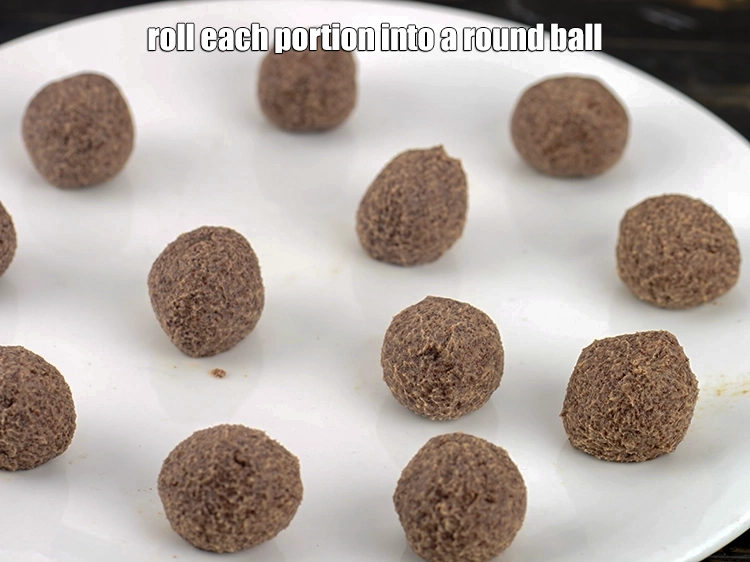 Step 18 – <p>Roll each portion into a round ball.</p>