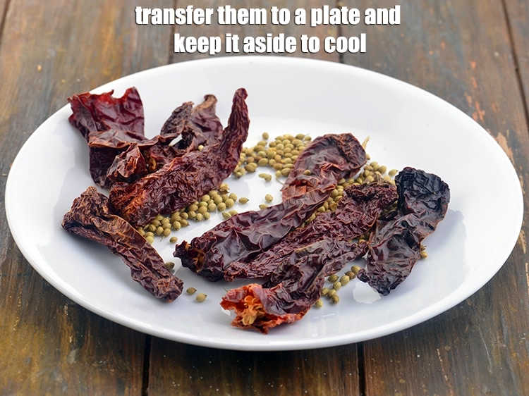 Step 4 – <p><span style="background-color:rgb(255,255,255);color:rgb(0,0,0);">Transfer them to a plate and keep it aside to cool.</span></p>