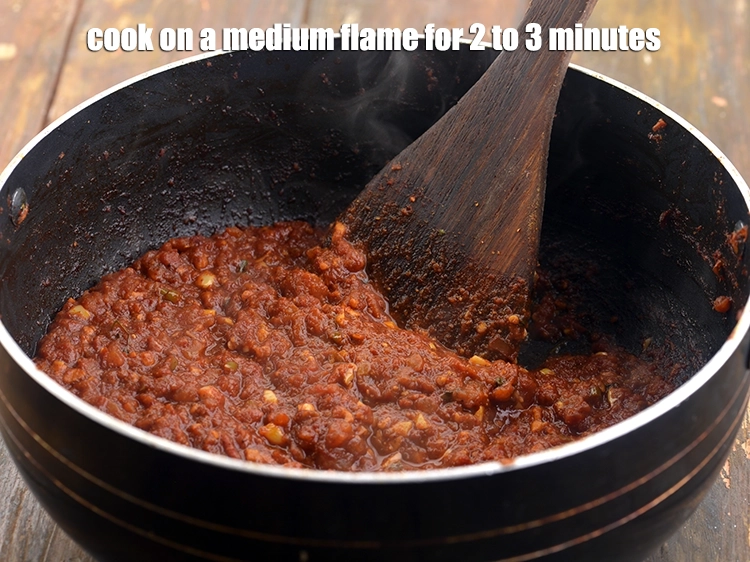 Step 20 – <p>Cook on a medium flame for 1 to 2 minutes.</p>
