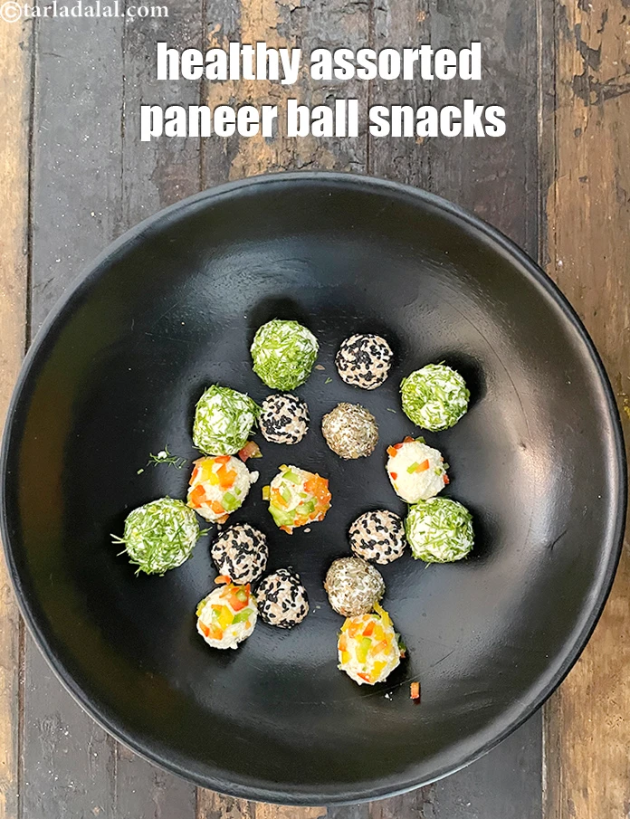 Step 17 – <p>You can make an assortment of healthy paneer ball starters from<a href="https://www.tarladalal.com/paneer-mixed-herb-balls-starter-cottage-cheese-mixed-herb-balls-41236r"> paneer herbed balls</a> …