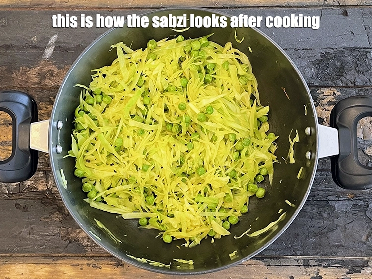 Step 13 – <p>This is how the sabzi looks after cooking.</p>