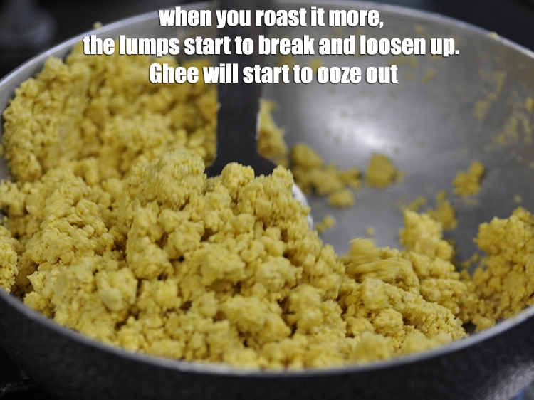 Step 6 – <p>As you start, it will be crumbly and lumpy. You need to stir continuously from …