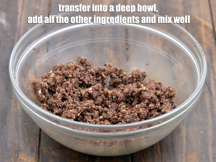 Step 2 – <p><span style="background-color:rgb(255,255,255);color:rgb(0,0,0);">Transfer coarsely&nbsp;</span><a href="https://www.tarladalal.com/glossary-brazilian-nuts-brazil-nuts-2521i"><u>brazilian nuts</u></a><u> </u>powdered <span style="background-color:rgb(255,255,255);color:rgb(0,0,0);">into a deep bowl, &nbsp;add 2 tsp unsweetened …