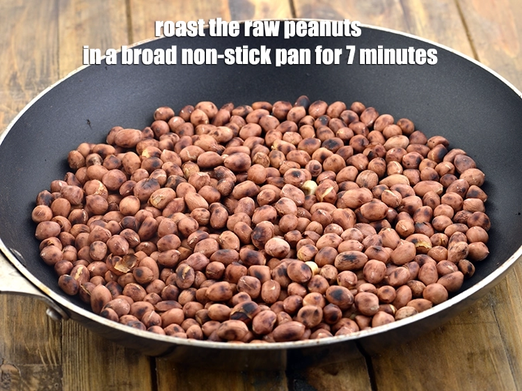 Step 1 – <p>To make <strong>Peanut Ladoo Recipe, Indian Festival Dessert</strong>, <span style="background-color:rgb(255,255,255);color:rgb(0,0,0);">Roast the 1 cup </span><a href="https://www.tarladalal.com/glossary-raw-peanuts-kachi-mungfali-kachi-moongfali-847i"><u>raw …