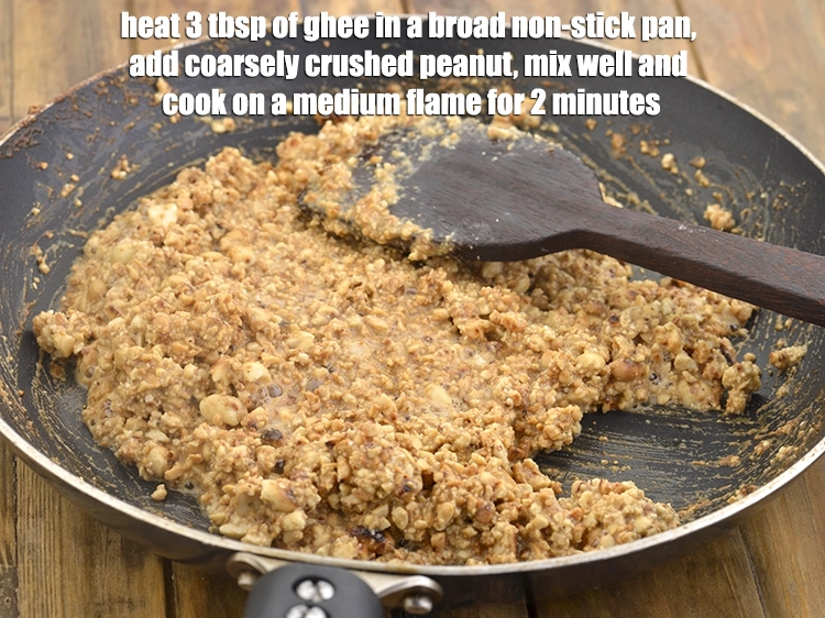 Step 4 – <p><span style="background-color:rgb(255,255,255);color:rgb(0,0,0);">Heat 3 tbsp. of </span><a href="https://www.tarladalal.com/glossary-ghee-245i"><u>ghee</u></a><span style="background-color:rgb(255,255,255);color:rgb(0,0,0);"> in a broad non-stick pan, add the …