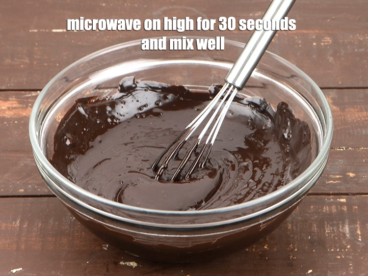 Step 22 – <p><span style="background-color:rgb(255,255,255);color:rgb(0,0,0);"><strong>Microwave</strong> on high for <strong>30 seconds</strong> and <strong>mix well</strong>.</span></p>