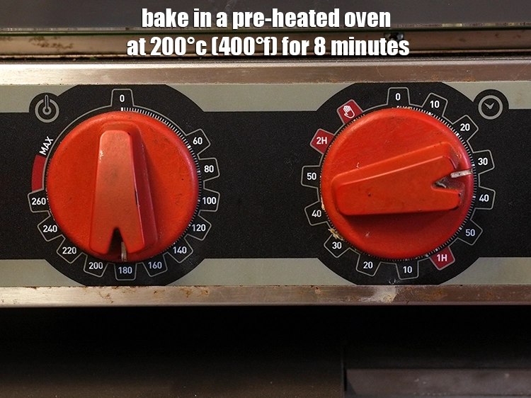 Step 10 – <p><span style="background-color:rgb(255,255,255);color:rgb(0,0,0);">Place the pieces on a greased baking tray and bake in a pre-heated oven …