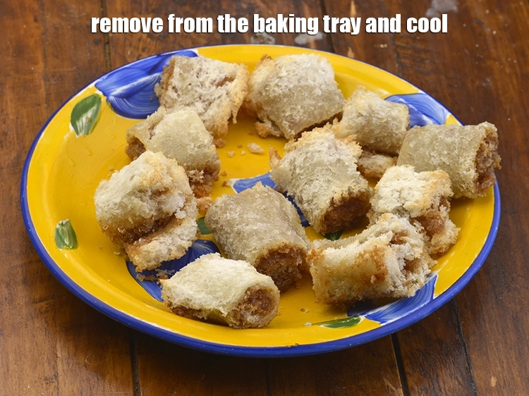Step 11 – <p><strong>Remov</strong><span style="background-color:rgb(255,255,255);color:rgb(0,0,0);">e from the baking tray and </span><strong>cool.</strong></p>