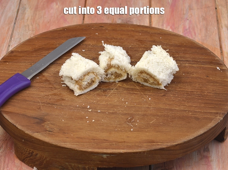Step 8 – <p><span style="background-color:rgb(255,255,255);color:rgb(0,0,0);">Cut into 3 equal portions. Repeat steps 4 to 7 to make 9 more …