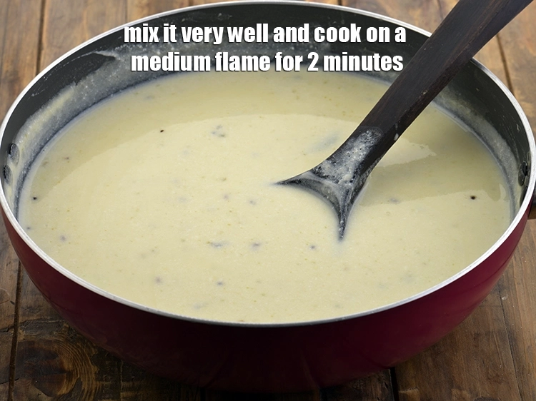 Step 11 – <p>Mix it very well and cook on a medium flame for 2 minutes, while stirring …