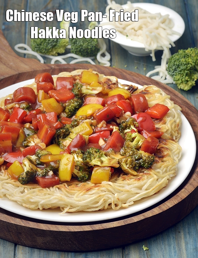 Step 10 – <p><span style="background-color:rgb(255,255,255);color:rgb(0,0,0);">Serve <strong>Pan- Fried Noodles, Chinese Veg Pan- Fried Hakka Noodles</strong> immediately.</span></p>