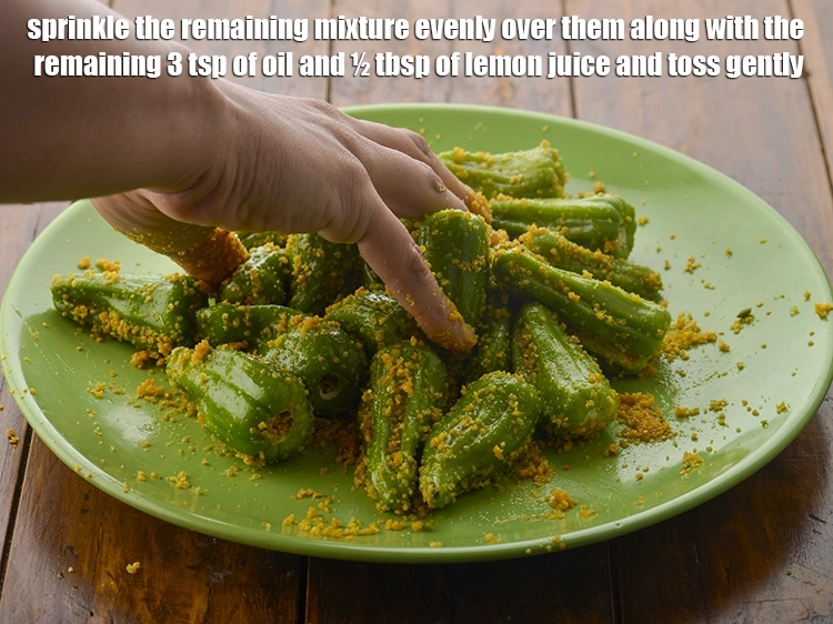 Step 7 – <p><span style="background-color:rgb(255,255,255);color:rgb(0,0,0);">Sprinkle the remaining mixture evenly over them along with the remaining 3 tsp of …