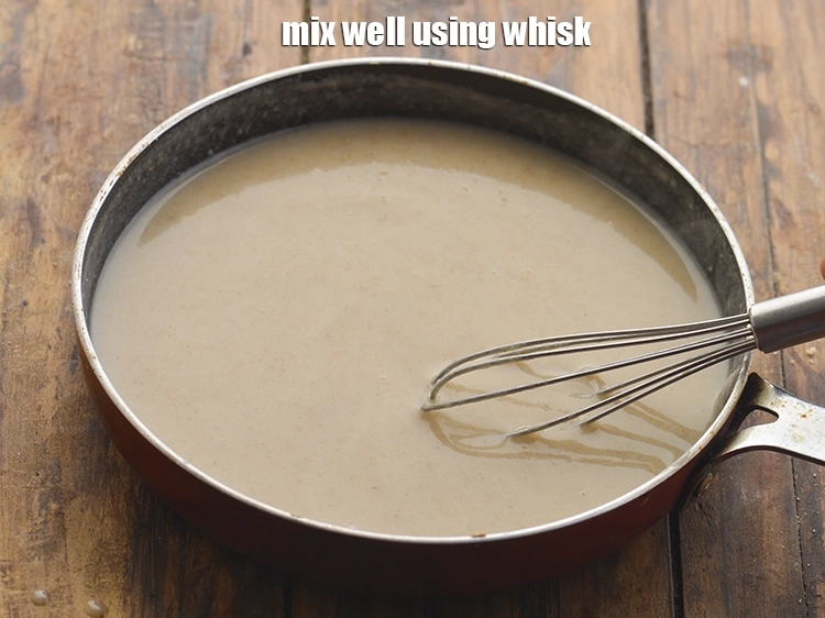 Step 18 – <p>Mix well using whisk.&nbsp;</p>