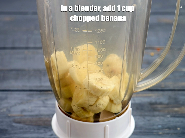 Step 3 – <p>To make <strong>banana smoothie recipe | healthy banana smoothie | Indian banana smoothie | banana …