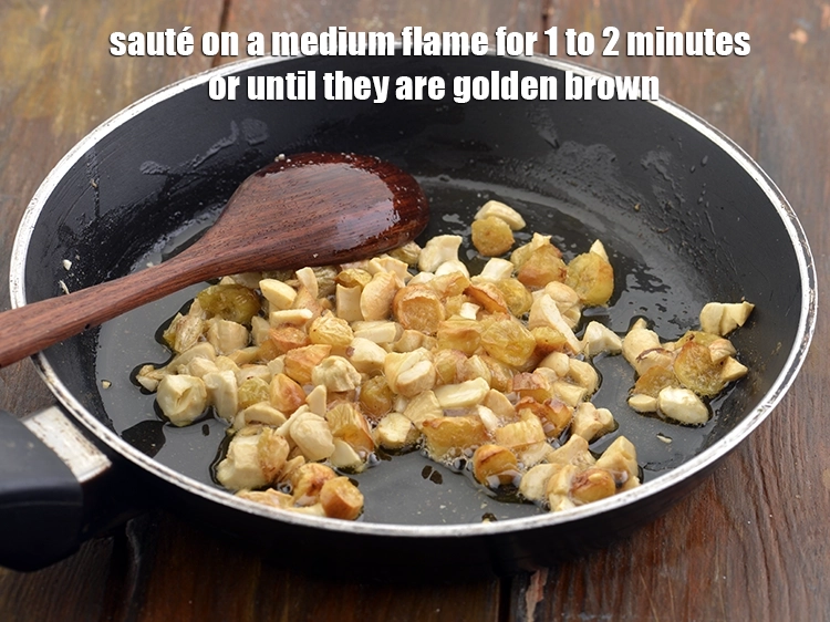 Step 17 – <p><span style="background-color:rgb(255,255,255);color:rgb(0,0,0);">Sauté on a medium flame for 1 to 2 minutes or until they are …