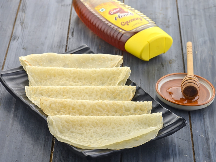 Step 13 – <p>We love having&nbsp;<strong>eggless sweet crepes&nbsp;</strong>at home by topping with honey or mayple syrup. For chocolate …