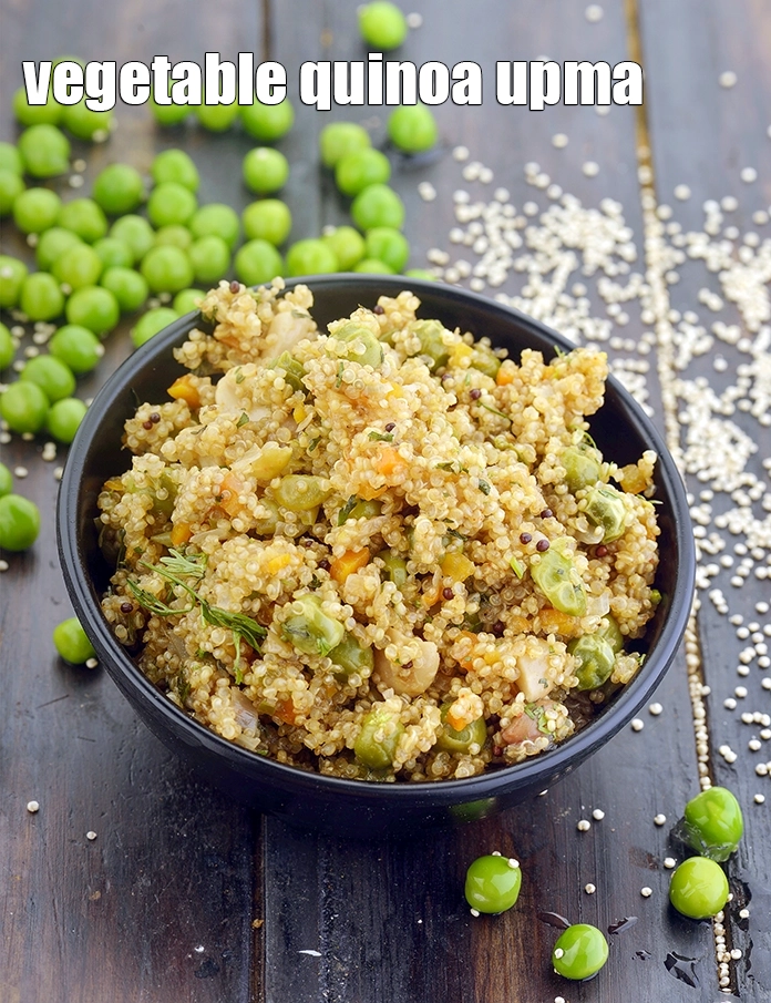 Step 42 – <p>Serve <strong>quinoa upma recipe</strong><span style="background-color:rgb(255,255,255);color:rgb(0,0,0);"> | </span><strong>vegetable quinoa upma good for pregnancy, PCOS, heart disease, …