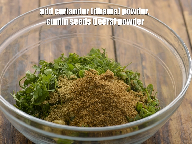 Step 10 – <p>Add <span style="background-color:rgb(255,255,255);color:rgb(0,0,0);">1/2 tbsp </span><a href="https://www.tarladalal.com/glossary-coriander-powder-dhania-powder-370i"><u>coriander (dhania) powder</u></a> and <span style="background-color:rgb(255,255,255);color:rgb(0,0,0);">1 tbsp </span><a href="https://www.tarladalal.com/glossary-cumin-seeds-jeera-zeera-381i#ing_3325"><u>cumin seeds …
