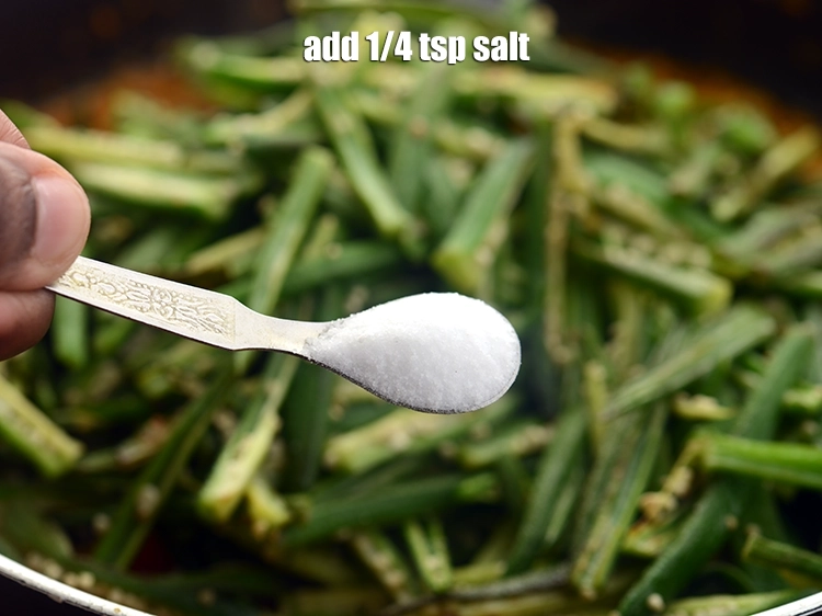 Step 20 – <p><span style="background-color:rgb(255,255,255);color:rgb(0,0,0);">Add the &nbsp;1/4 tsp </span><a href="https://www.tarladalal.com/glossary-salt-namak-table-salt-418i"><u>salt</u></a>.</p>