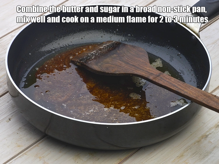 Step 2 – <p><span style="background-color:rgb(255,255,255);color:rgb(0,0,0);">Combine the 3 tbsp </span><a href="https://www.tarladalal.com/glossary-butter-makhan-233i"><u>butter</u></a><span style="background-color:rgb(255,255,255);color:rgb(0,0,0);"> and 3 tbsp </span><a href="https://www.tarladalal.com/glossary-brown-sugar-283i"><u>brown sugar</u></a><span style="background-color:rgb(255,255,255);color:rgb(0,0,0);"> …
