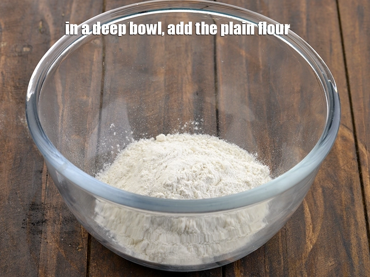 Step 1 – <p>To make the <strong>Chocolate Eggless Sweet Crepes, Basic Dessert Crepes</strong>, <span style="background-color:rgb(255,255,255);color:rgb(0,0,0);">in a deep bowl, …