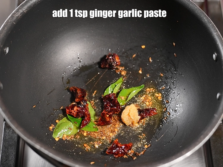 Step 22 – <p><span style="background-color:rgb(255,255,255);color:rgb(0,0,0);">Add 1 tsp </span><a href="https://www.tarladalal.com/glossary-ginger-garlic-paste-adrak-lehsun-ki-pate-adrak-lahsun-ki-paste-939i"><u>ginger (adrak)</u><span style="background-color:rgb(255,255,255);color:rgb(0,0,0);">&nbsp;</span><u>garlic (lehsun) paste</u></a><span style="background-color:rgb(255,255,255);color:rgb(0,0,0);">. Ginger and garlic both …