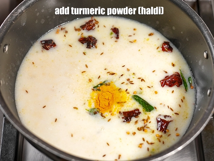 Step 26 – <p><span style="background-color:rgb(255,255,255);color:rgb(0,0,0);">Add 1/2 tsp </span><a href="https://www.tarladalal.com/glossary-turmeric-powder-haldi-645i"><u>turmeric powder (haldi)</u></a><span style="background-color:rgb(255,255,255);color:rgb(0,0,0);">.&nbsp;The curcumin in haldi also helps to …