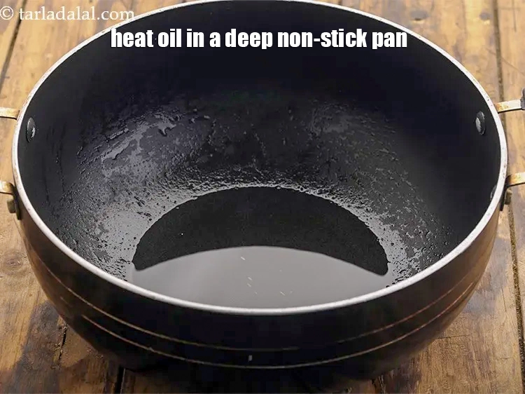 Step 4 – <p>heat the <span style="background-color:rgb(255,255,255);color:rgb(0,0,0);">1 1/2 tbsp. </span><a href="https://www.tarladalal.com/glossary-oil-671i"><u>oil</u></a> in a deep non-stick pan. You can …