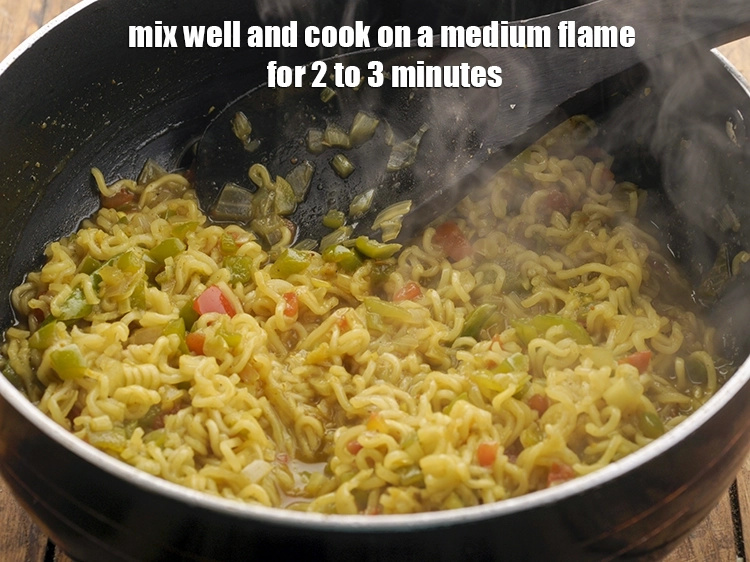 Step 22 – <p>Mix well and cook on a medium flame for 2 to 3 minutes, or until …