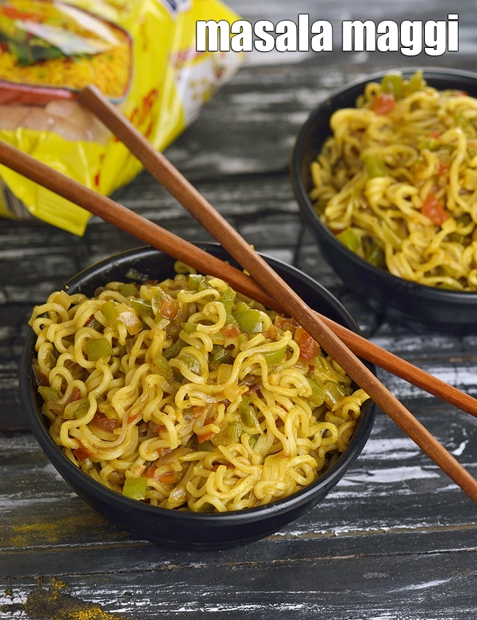 Step 24 – <p>Serve&nbsp;<strong>vegetable masala maggi | masala maggi recipe | &nbsp;Mumbai street style masala maggi noodles |</strong>&nbsp;immediately. …