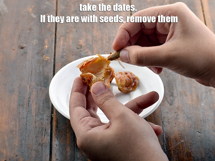 Step 1 – <p>For the&nbsp;<strong>khajur imli chutney recipe | date &nbsp;tamarind chutney | meetha chutney for chaats | …