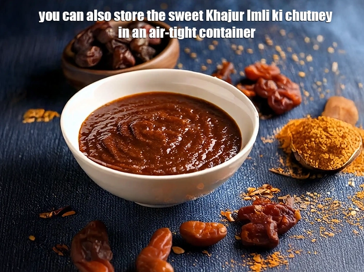 Step 9 – <p>You can also store the <strong>sweet</strong>&nbsp;<strong>Khajur Imli ki chutney</strong>&nbsp;in an air-tight container. It will stay …