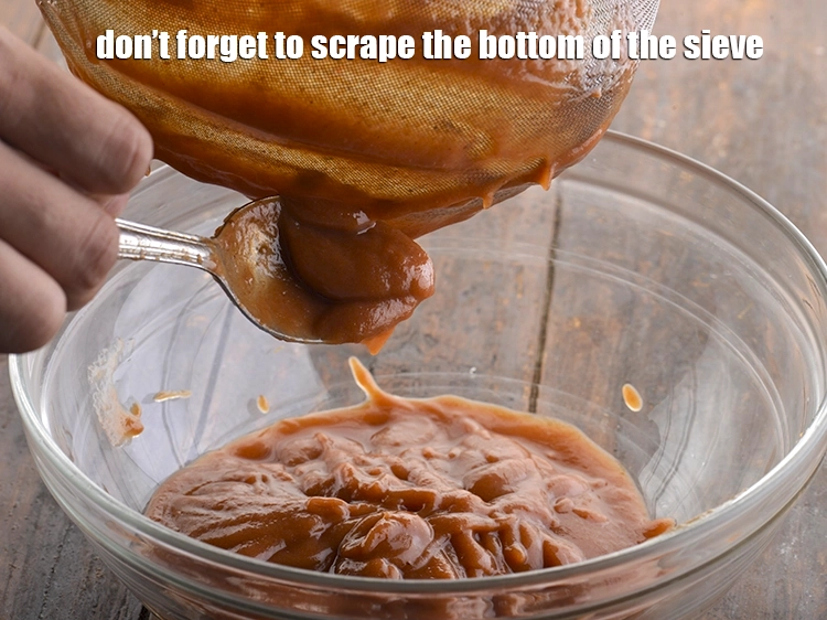 Step 12 – <p><span style="background-color:rgb(255,255,255);color:rgb(0,0,0);">Don’t forget to scrape the bottom of the sieve.</span></p>