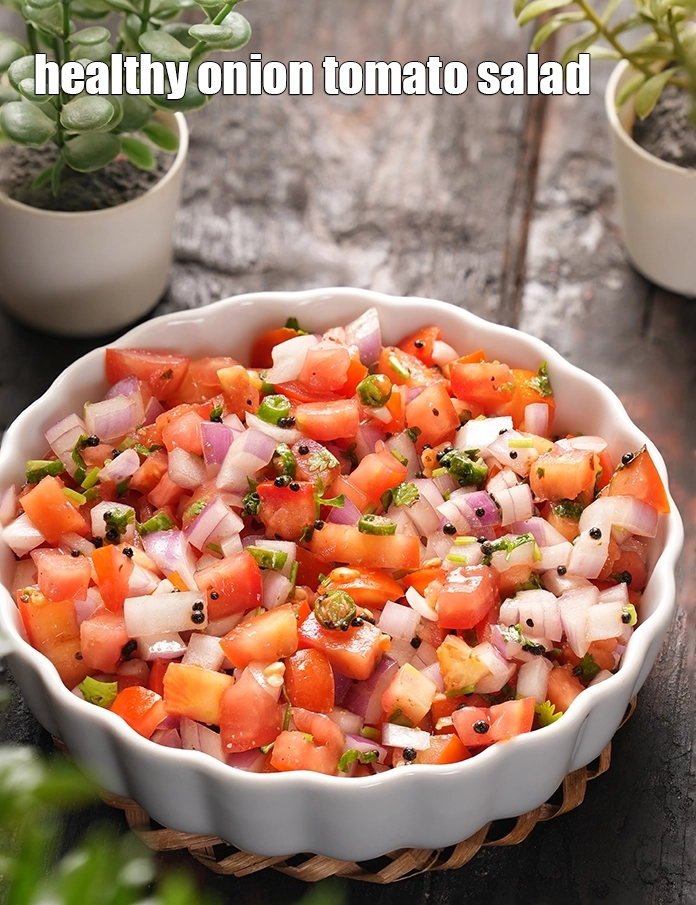 Step 15 – <html><head><meta charset="UTF-8"> </head><body><p>Serve <strong>onion tomato koshimbir |&nbsp;healthy onion tomato salad&nbsp;|&nbsp;kanda tomato koshimbir&nbsp;|&nbsp;Maharashtrian tomato koshimbir&nbsp;|</strong>&nbsp;immediately.</p></body></html>