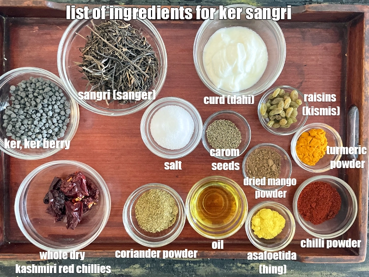Step 2 – <p><strong>what is ker sangri made of ? </strong><i><u>See below image of list of ingredients for&nbsp;&nbsp;ker …