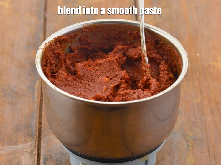 Step 9 – <p>Combine all the ingredients and blend into a <strong>smooth paste</strong>. Our <strong>fresh garlic chutney</strong> is …